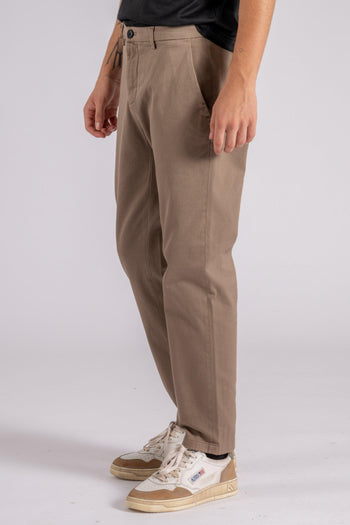 Pantalone Prince Chino Slim Crop Cotone/Elastam Beige - 6