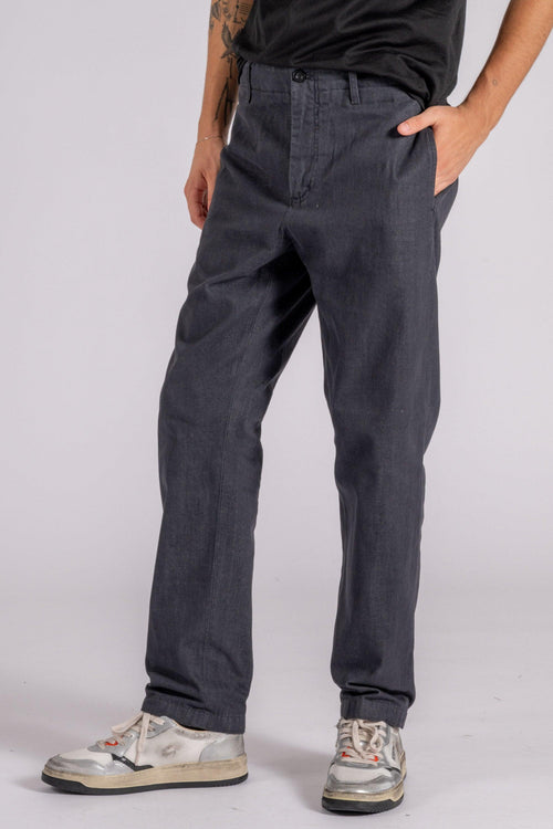 Pantalone Off Chino Regular Cotone/Poliestere Grigio - 2