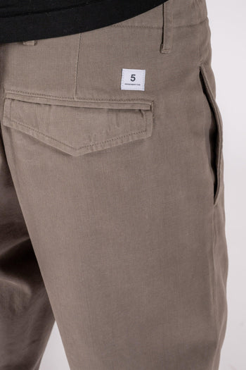 Pantalone Off Chino Regular Classic Beige Cotone/Poliestere - 5