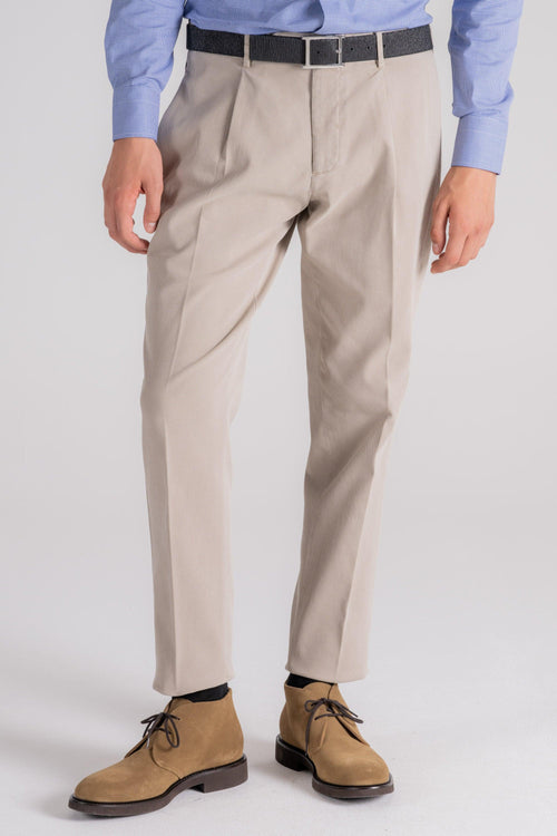 Pantalone 100% Cotone Grigio - 2