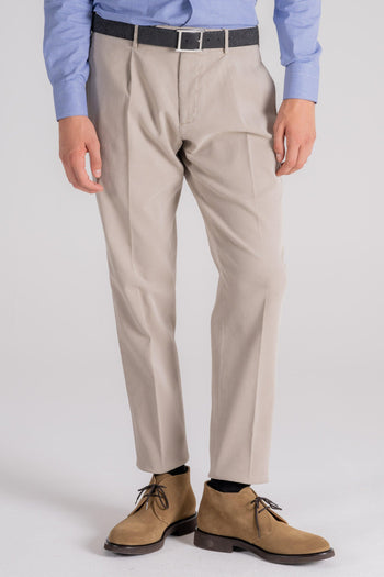 Pantalone 100% Cotone Grigio - 4