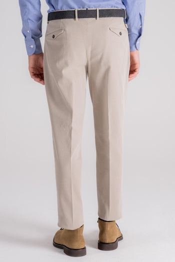 Pantalone 100% Cotone Grigio - 5