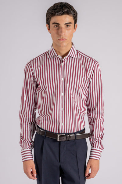 Camicia 100% Cotone Rosso