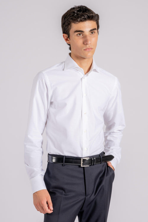 Camicia 100% Cotone Bianco - 2