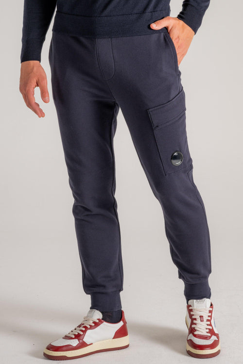 Pantalone Felpa Blu Uomo