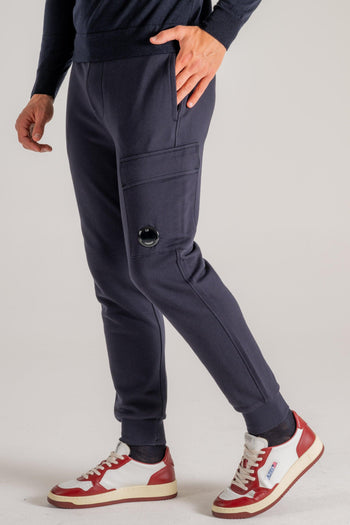 Pantalone Felpa Blu Uomo - 3