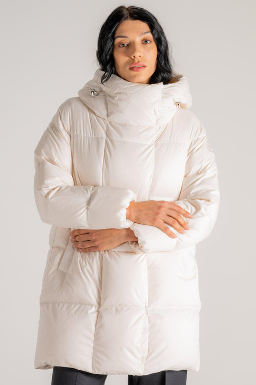 Hooded Down Jacket Donna