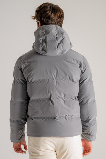 Piumino Bomber New Impact Grigio Uomo - 4