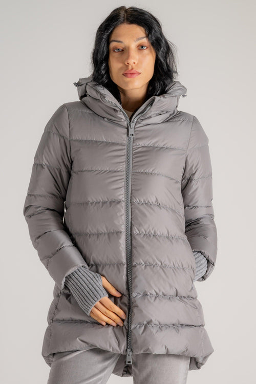 Piumino A-shape Chamonix Grigio Donna