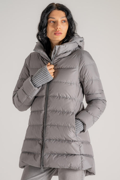 Piumino A-shape Chamonix Grigio Donna - 2