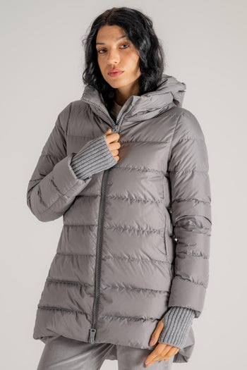 Piumino A-shape Chamonix Grigio Donna - 3