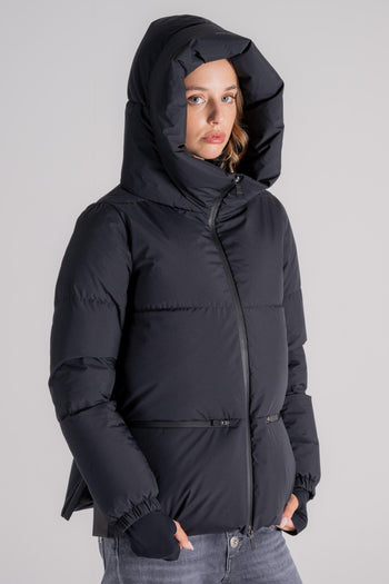 Piumino Cappa Windstopper 100% Poliestere Nero - 4