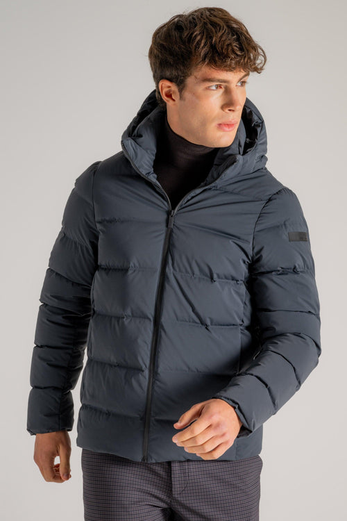 Winter Tubic 10 Deta Hood Jacket Grigio Uomo