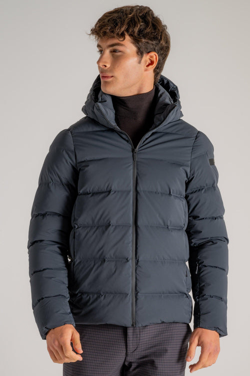 Winter Tubic 10 Deta Hood Jacket Grigio Uomo - 2