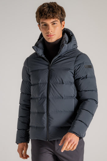 Winter Tubic 10 Deta Hood Jacket Grigio Uomo - 3