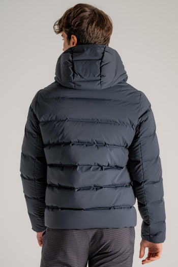 Winter Tubic 10 Deta Hood Jacket Grigio Uomo - 4