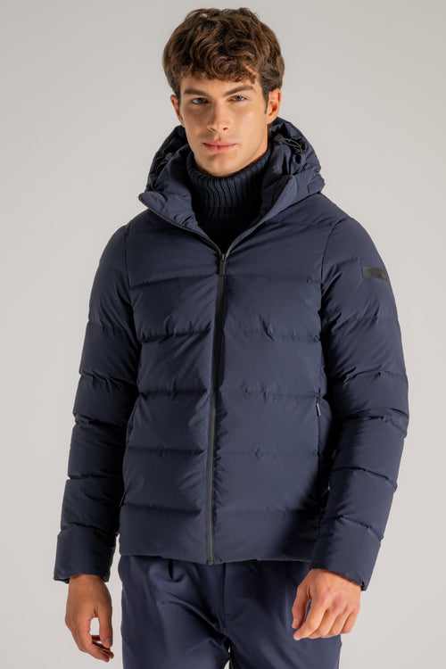 Winter Tubic 10 Deta Hood Jacket Blu Uomo