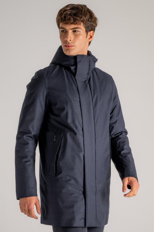 Terzilio Floating Eskimo Jacket Blu Uomo - 2