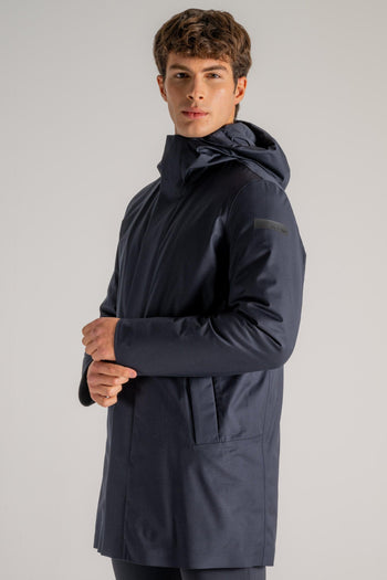 Terzilio Floating Eskimo Jacket Blu Uomo - 3