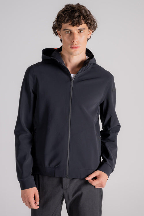 Fleece Dream Hood Zip Poliestere/Elastam Nero - 1