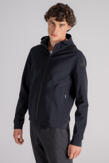 Fleece Dream Hood Zip Poliestere/Elastam Nero - 3