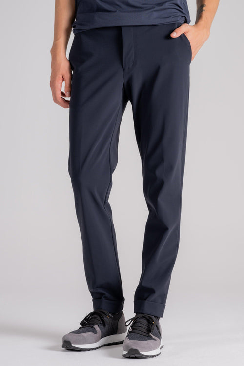 Pantalone Chino Winter Blu in Poliammide/Elastan