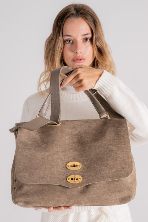 Borsa Postina M Jones Grigio