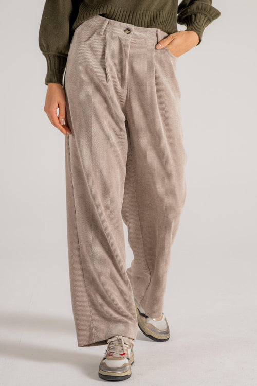 8 Pm Pantalone Kean Marrone Donna - 2