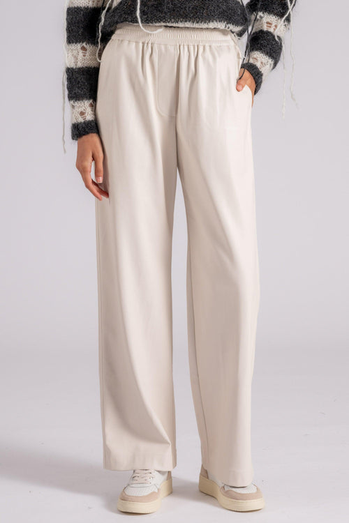 8 PM Pantalone Oberlin 60% PU 40% PL Bianco