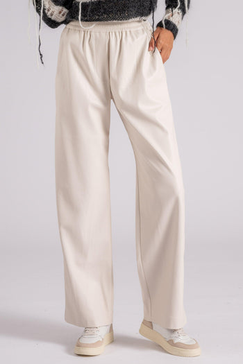 8 PM Pantalone Oberlin 60% PU 40% PL Bianco - 5