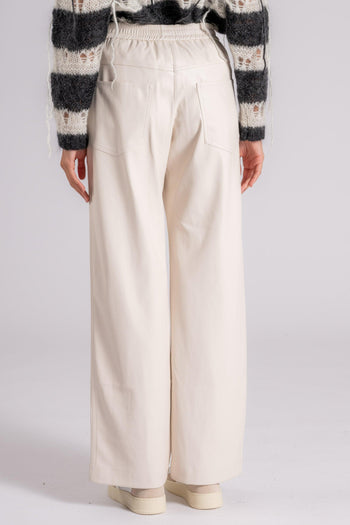 8 PM Pantalone Oberlin 60% PU 40% PL Bianco - 6