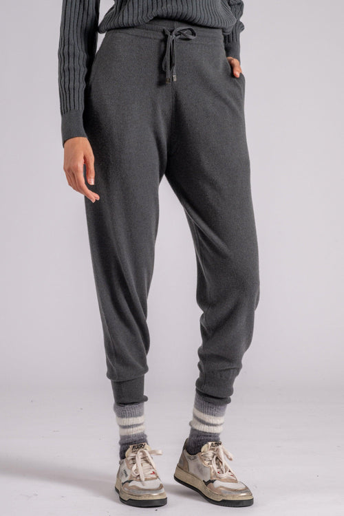 Pantaloni Cashmere Grigio