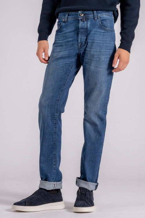 Jeans Bard Cotone/Elastam Blu - 2