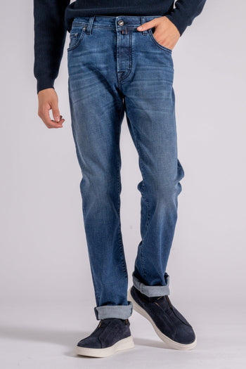 Jeans Bard Cotone/Elastam Blu - 3