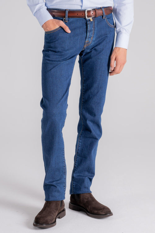 Jeans Nick Cotone/Elastam Blu