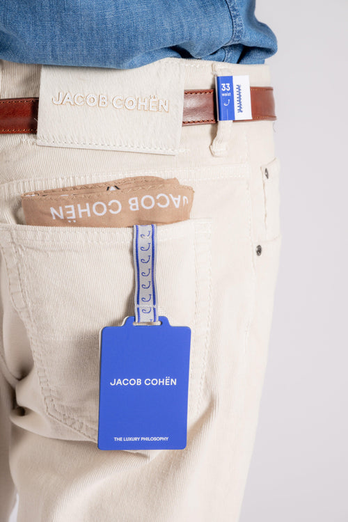 Jeans Scott Cotone Bianco