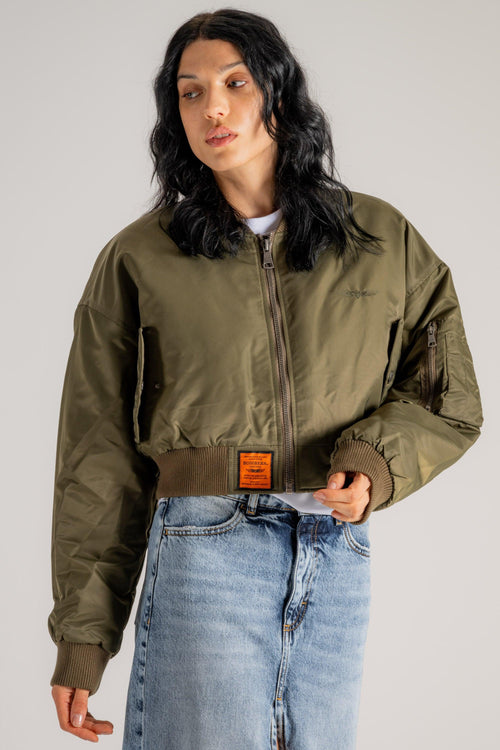 Bomber Verde Donna - 2