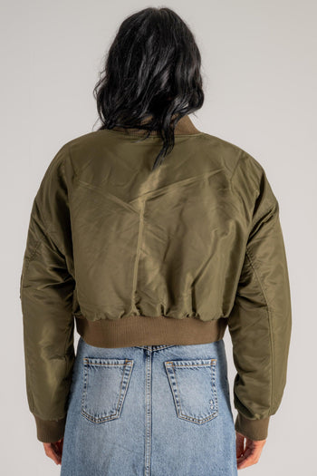 Bomber Verde Donna - 4