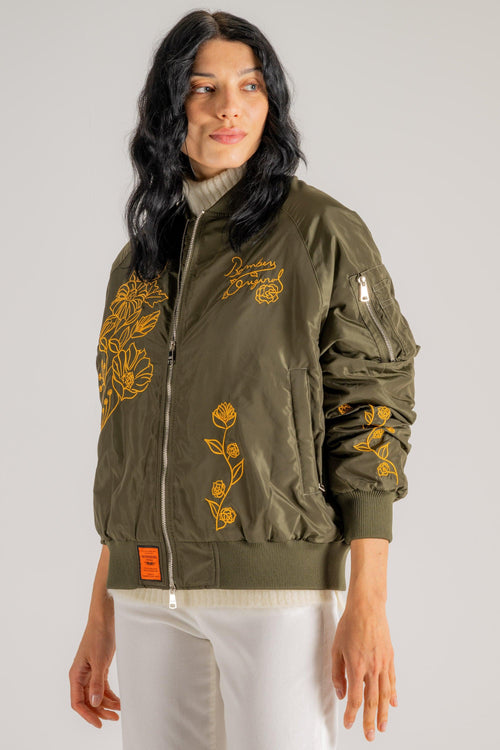 Bomber Verde Donna - 2