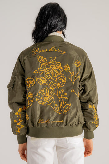 Bomber Verde Donna - 4