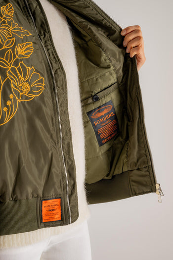 Bomber Verde Donna - 6