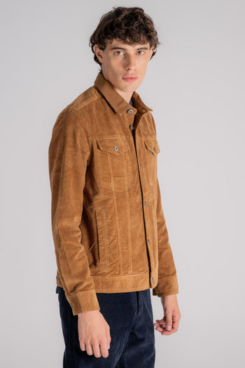 Wax Jacket Ogston in Cotone/Elastam - 5