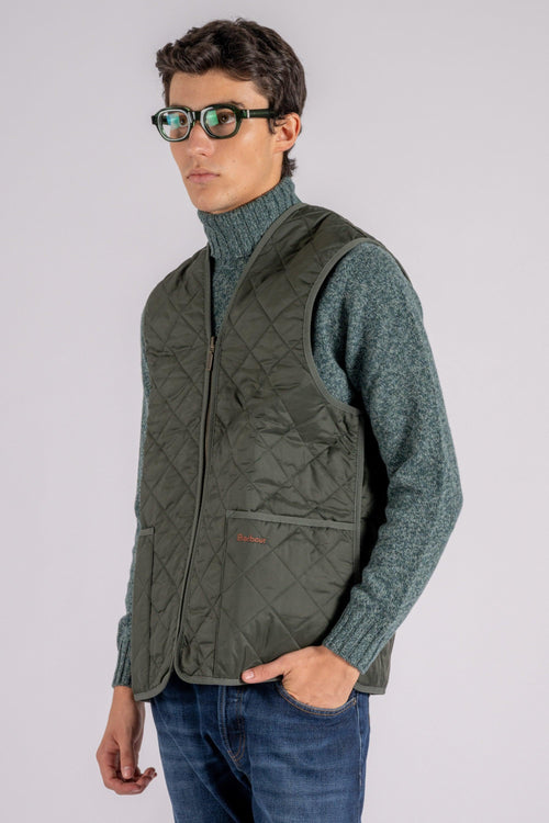 Waistcoat Quilted 100% Poliammide Verde - 2