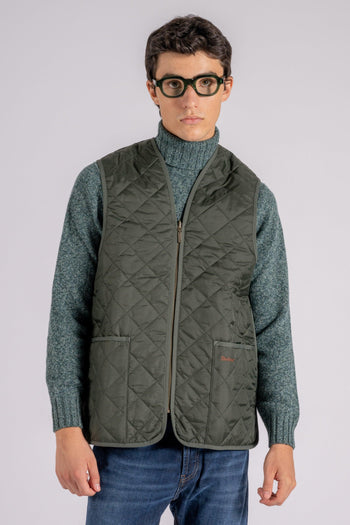 Waistcoat Quilted 100% Poliammide Verde - 3