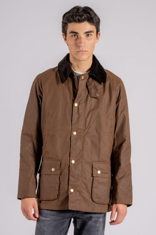 Ashby Wax Jacket 100% Cotone marrone