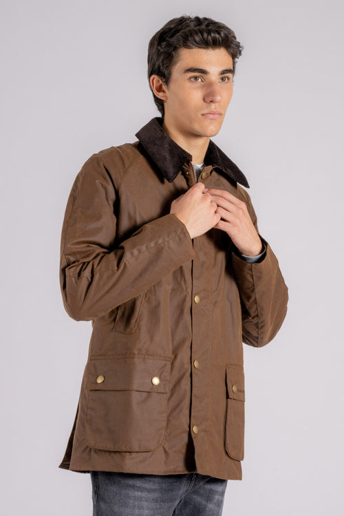 Ashby Wax Jacket 100% Cotone marrone - 2