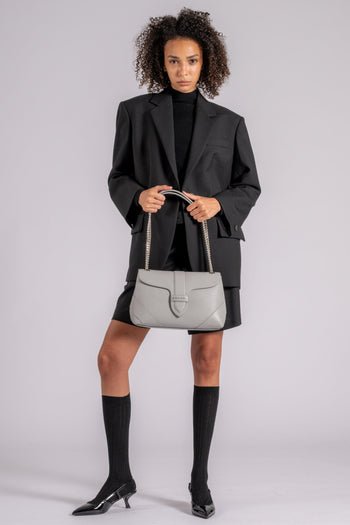 Borsa a Spalla Alma 100% LH Grigio - 2