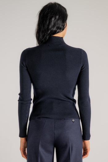 Max Mara Maglia Blu Donna - 5