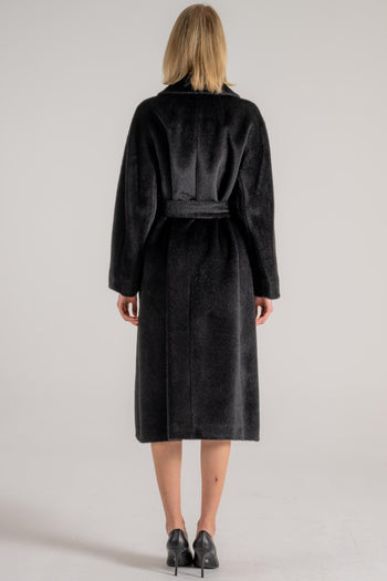 Cappotto Nero Donna - 4