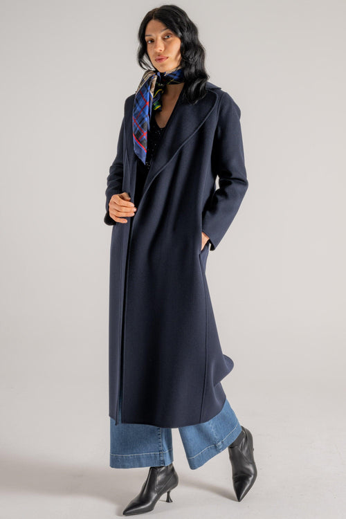 Cappotto Blu Donna